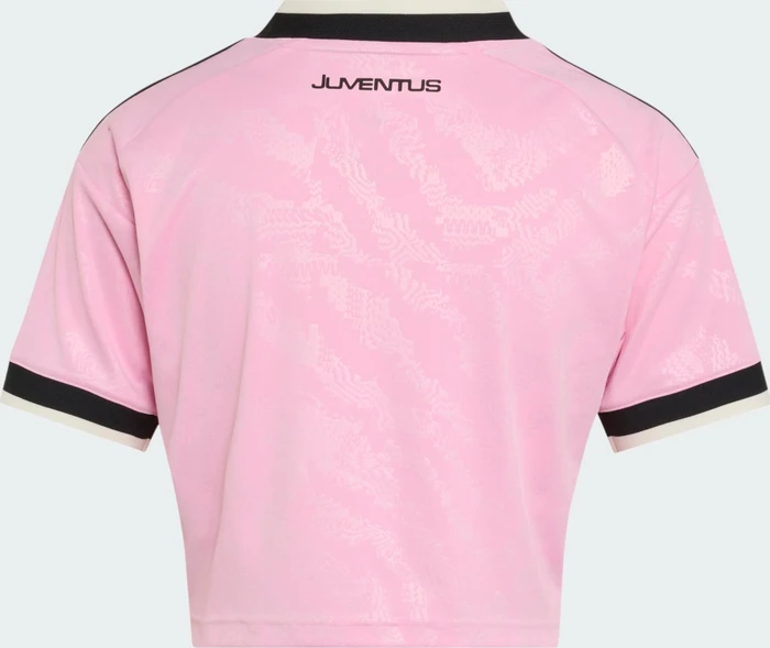 adidas Juventus Turin Crop Top 2026/2027 Auswärtstrikot kurzarm (Damen)