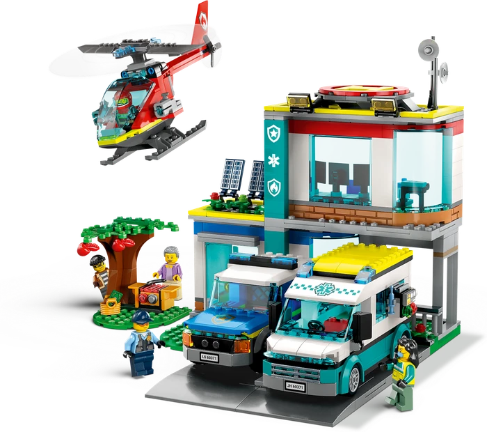 LEGO City - Hauptquartier der Rettungsfahrzeuge