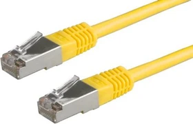 Value Patchkabel, Cat6, S/FTP, RJ-45/RJ-45, 1m, gelb