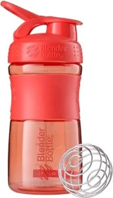 BlenderBottle SportMixer Flip Trinkflasche 590ml coral