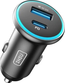 INIU I712 2-Port Schnell ladegerät 66W schwarz