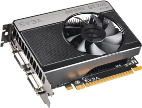 EVGA GeForce GT 740 FTW, 2GB GDDR5, 2x DVI, Mini HDMI
