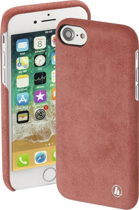 Hama Cover Finest Touch für Apple iPhone 6/6s/7/8/SE (2020) Coral