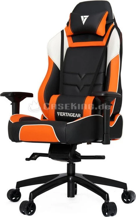 Vertagear PL6000 Gamingstuhl, schwarz/orange