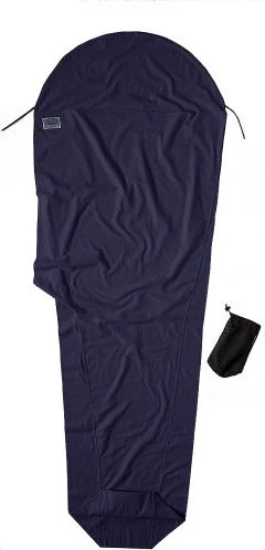 Cocoon MummyLine Baumwolle Flanell Hüttenschlafsack twilight