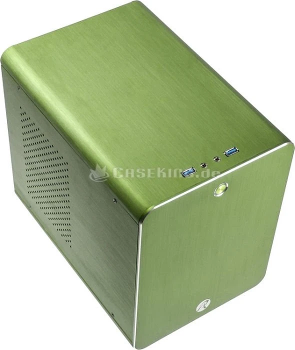 Raijintek Metis grün, Acrylfenster, Mini-ITX