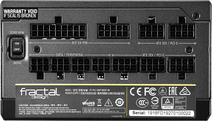 Fractal Design Ion+ 860P 860W, ATX 2.4