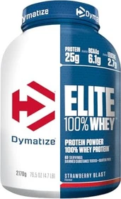 Dymatize Elite 100% Whey BCAA Strawberry Blast 2.1kg