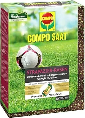 Compo Saat Strapazier-Rasen Saatgut, 2kg