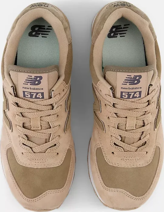 New Balance 574 flat taupe/mushroom/sea salt (Damen)