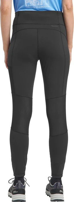 Jack Wolfskin Kensteig Tights Hose lang schwarz (Damen)