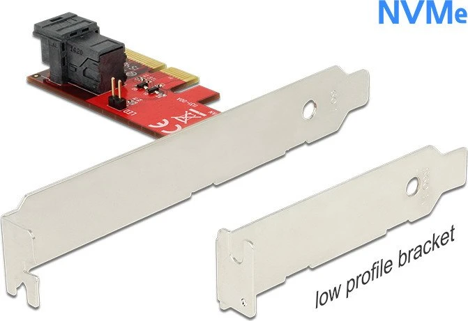 DeLOCK PCIe -> U.2 miniSAS HD