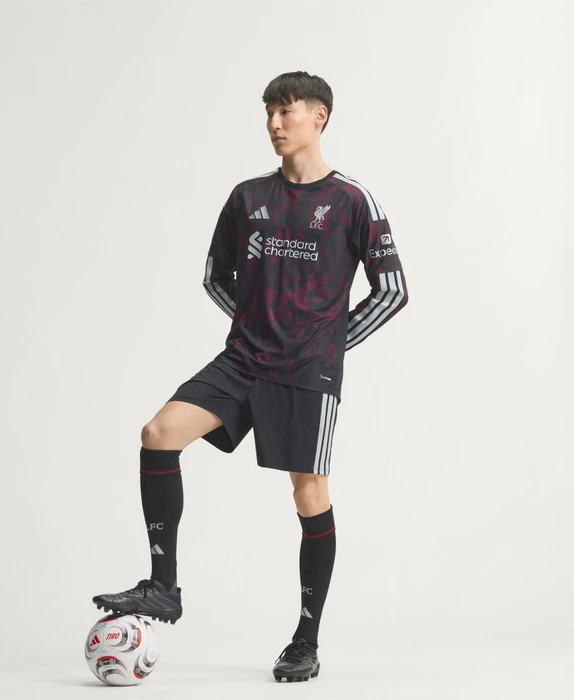 adidas Liverpool FC Authentic 2026/2027 Ausweichtrikot langarm (Herren)