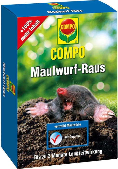 Compo Maulwurf-Raus Vergrämungsmittel, 200g