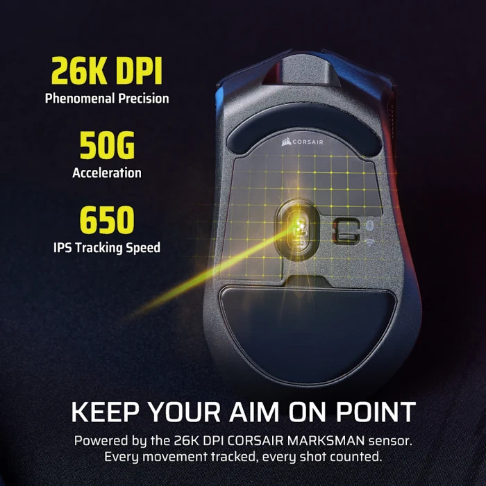 Corsair Harpoon v2 Wireless, USB/Bluetooth
