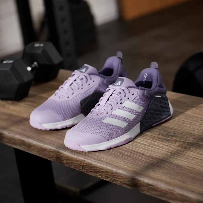 adidas Dropset 3 powder plum/cloud white/preloved violet