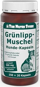 The Nutri Store Grünlippmuschel Hunde-Kapseln, 150 Stück