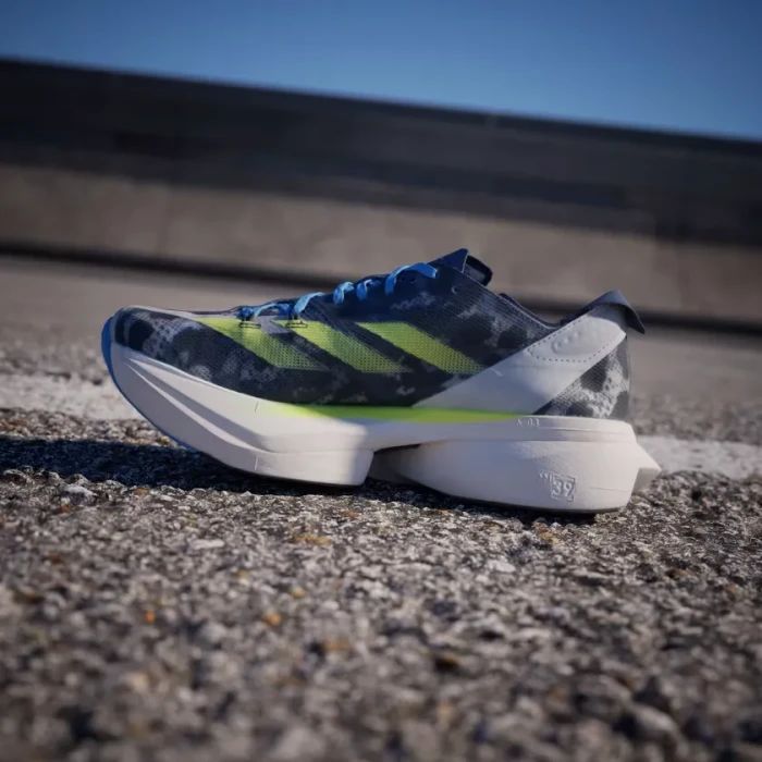 adidas Adizero Adios Pro 3 crystal white/lucid lemon/blue burst (Damen)