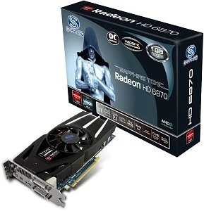 Sapphire Toxic Radeon HD 6870, 1GB GDDR5, 2x DVI, HDMI, 2x mDP, full retail