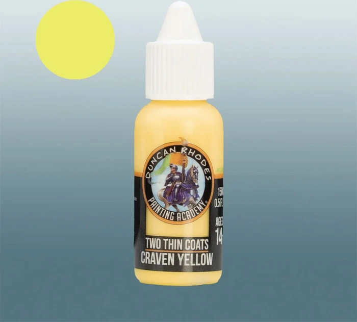 Trans Atlantis Games Duncan Rhodes Two Thin Coats Bright craven yellow, 15ml