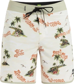 Quiksilver Surfsilk Scallop 18" Badeshorts abbey stone/naturama (Herren)