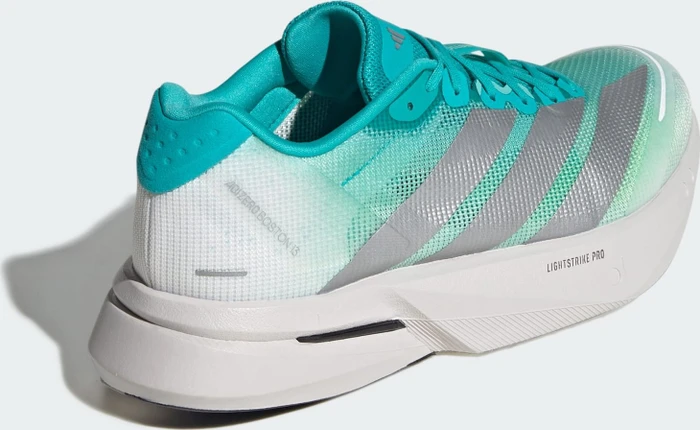 adidas Adizero Boston 13 hi-res aqua/matte silver/grey one (Damen)