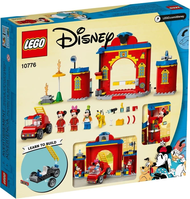 LEGO Disney Mickey and Friends - Mickys Feuerwehrstation und Feuerwehrauto