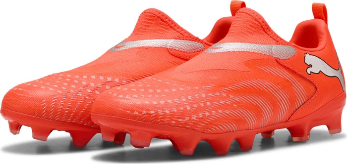 Puma Future 9 Match FG/AG glowing red/puma white/puma black/puma silver (Junior)