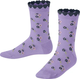 Falke Ditsy Flowers Socken light lilac (Junior)