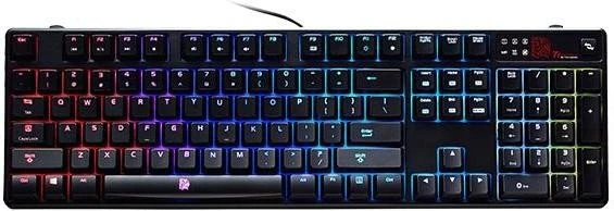 Tt esports Poseidon Z RGB Gaming Keyboard, Kailh BLUE, USB, DE