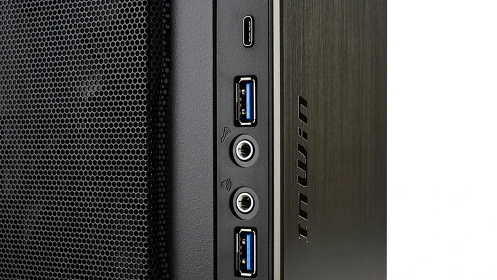 In Win Chopin Max Titanium Grey, Mini-ITX, 200W