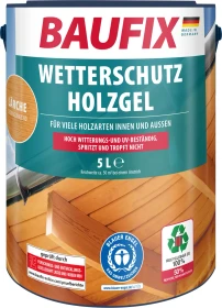 Baufix Wetterschutz Holzgel lärche, 5l