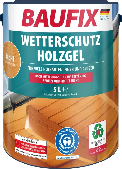 Baufix Wetterschutz Holzgel lärche, 5l