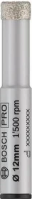 Bosch Professional PRO Ceramic Dry Diamant-Trockenbohrkrone, 14x33mm, 1 Stück