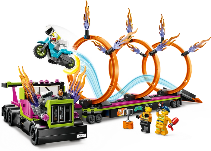 LEGO City - Stunttruck mit Feuerreifen-Challenge