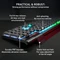 Cherry MX 10.1 Wireless, schwarz, MX LOW PROFILE 2.0 RED, USB/Bluetooth, US Vorschaubild