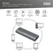 Digitus Festplattengehäuse für M.2 NVMe SSD, USB-C 3.1 Vorschaubild