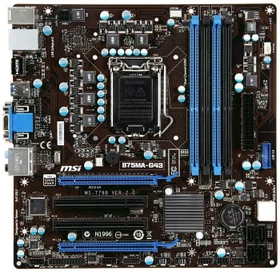 MSI B75MA-G43 (Intel 1155) (7798-016R)