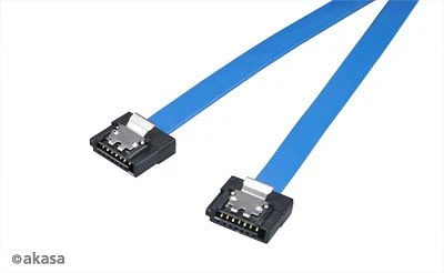 Akasa Proslim SATA Kabel blau 0.5m
