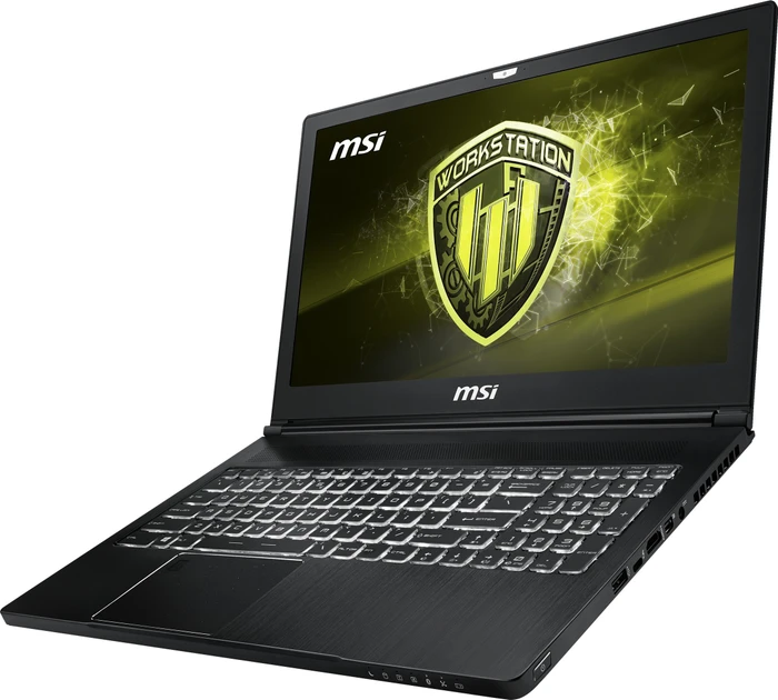 MSI WS63 8SJ-027 4K Workstation WS63 8SJ-027, Core i7-8850H, 32GB RAM, 512GB SSD, 1TB HDD, Quadro P2000, DE