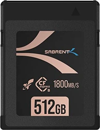 Sabrent Rocket CFX R1800/W1700 CFexpress 2.0 Type B 512GB