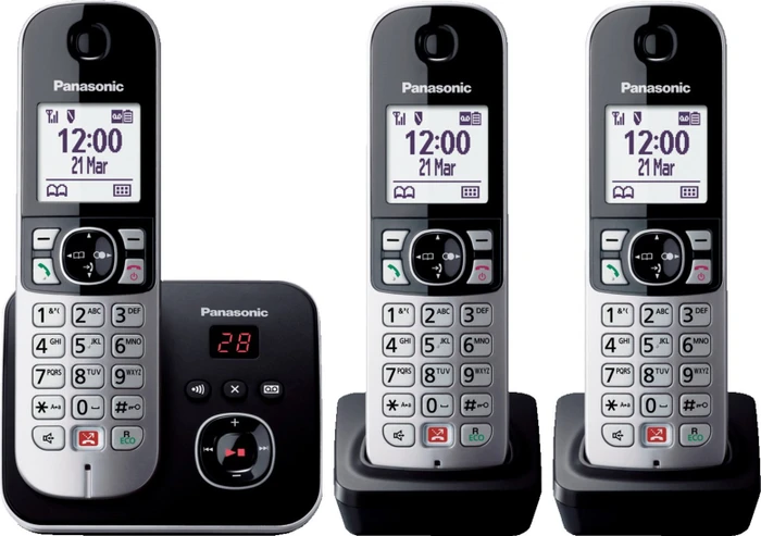 Panasonic KX-TG6863 schwarz