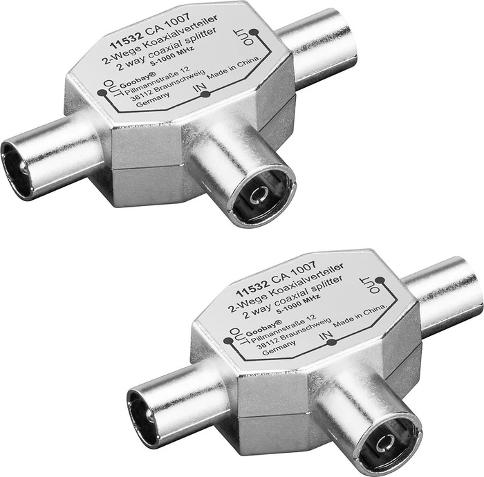 Wentronic Goobay Y-Verteiler