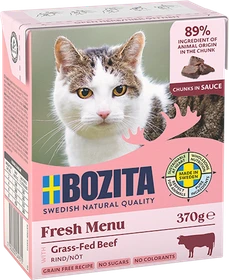 Bozita Häppchen in Soße mit Rind, 11.84kg (32x 370g)