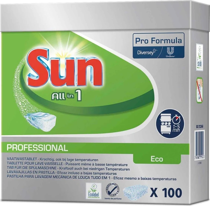 Sun Pofessional All-in-1 Eco Tabs, 100 Stück