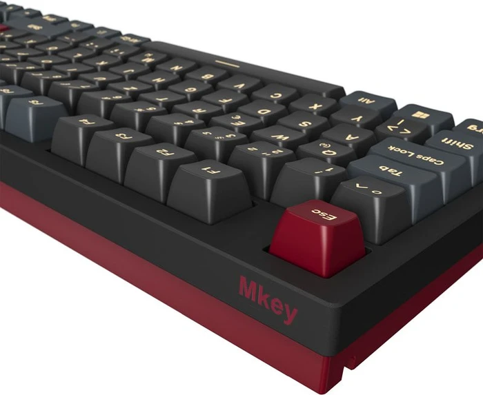 Montech MKey, Darkness, Fullsize, LEDs RGB, hot-swap, Gateron G Pro 2.0 BROWN, USB, DE