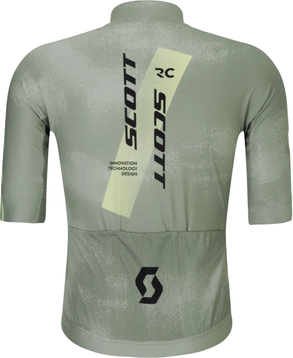 Scott RC Pro Trikot kurzarm spray grey/acid yellow (Herren)