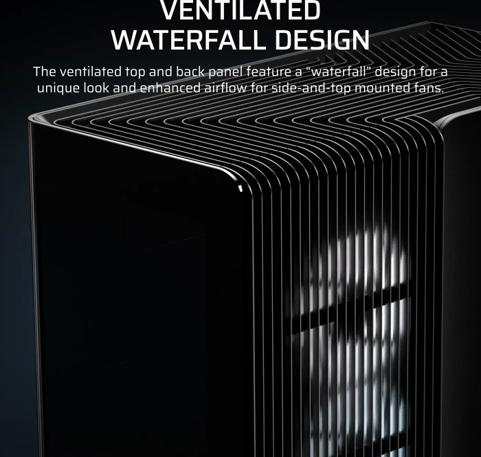 Corsair FRAME 4500X RS-R ARGB, schwarz, Glasfenster