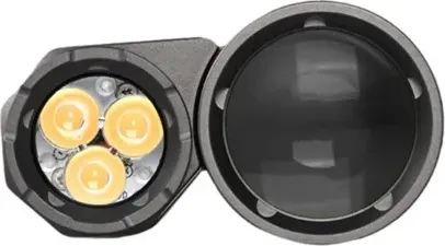 AceBeam Terminator M1 Dual Head EDC Limited Edition Taschenlampe grau
