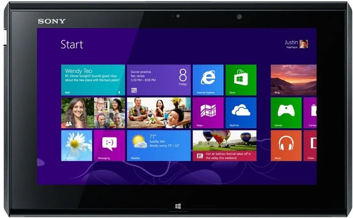 Sony Vaio Duo 11 SVD1121P2E, schwarz, Core i3-3217U, 4GB RAM, 128GB SSD, DE